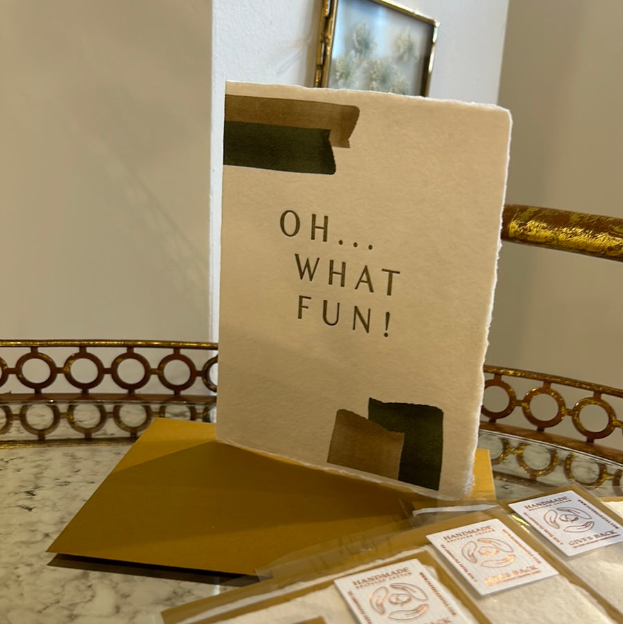 Oh…What Fun! Card